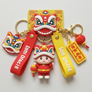 Nuevo Llavero 3D de PVC, Llavero de Plástico con Diseño de Dragón de Dibujos Animados para Niños, Anillo de Llavero de Juguete, Regalo - Product Image 5