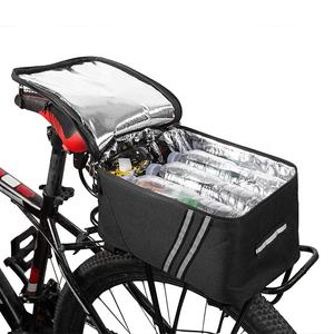 <span class=keywords><strong>Porte</strong></span>-bagages arrière pour vélo, sac de transport isolé, refroidisseur de coffre, pochette à bagages étanche, sac à bandoulière réfléchissant pour vtt - Product Image 1