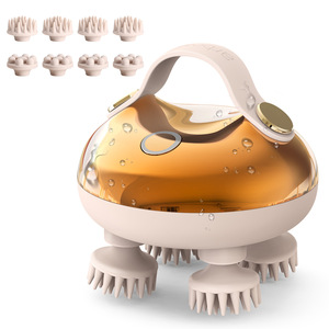 Smart <b>head</b> <b>massager</b>, handheld USB electric five-claw <b>massager</b>, red light scalp <b>massager</b>, holiday gift. - Product Image 2