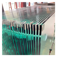 10mm 12 mm 6mm verre trempé coût par pied carré verre Esg 10mm 8mm d'épaisseur verre trempé clair prix M2