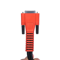 Cable de prueba principal DTS de 2 filas DB15 a OBD2 de 16 pines, adaptador de escáner diésel J1962, cable de diagnóstico OBDII