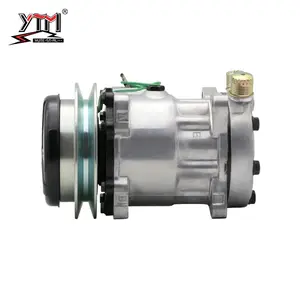Compressor automotivo elétrico 24v, hs007 7h15 para ar condicionado