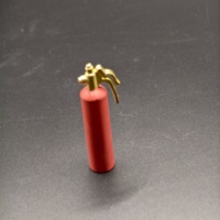Mini-extincteur personnalisé avec logo, décoration de table en métal, pas un équipement d'extinction réel, pour la promotion de la sécurité, souvenir, événement d'entreprise