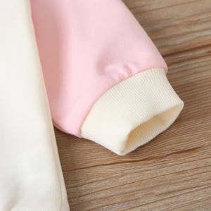 Ensemble de vêtements pour bébés, vêtements pour filles en gros, pantalon de survêtement à capuche, style scolaire - Product Image 4