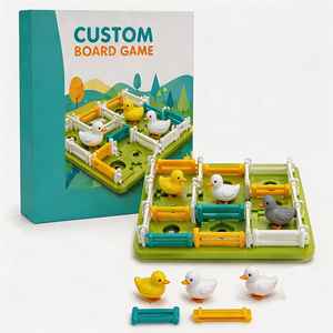 Manufacturer Wholesale Personalized Design Board Game One-stop Service Logo Printing Educational Creative Plastic Toys for Kids - Product Image 4