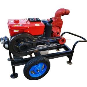 Bomba centrífuga de alta eficiência, bomba de água de superfície centrífuga de fundição automática do diesel para a finalidade de irrigação - Product Image 3