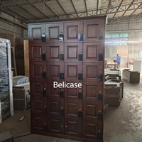 Humidor à cigares personnalisé avec code à clavier, vitrine de présentation pour tabac, armoire de rangement multi-grilles pour cigares, meuble de présentation de cigares