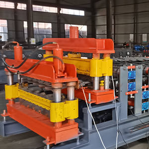 Machine de formage à froid de profilés de toiture, machine de formage à froid de profilés en acier à double couche - Product Image 3