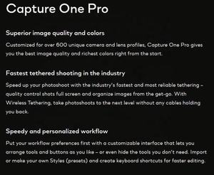 Maîtrise du développement d'images brutes, du traitement et de la gestion d'actifs avec Capture One Pro - Clé de licence disponible - Product Image 2