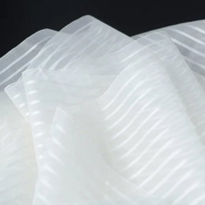 Diseño de tira Regular transparente, tela de Organza de seda rígida transpirable femenina de alta calidad para vestido de mujer, velo, sombrero de cortina - Product Image 4