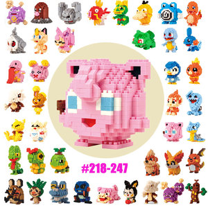 Wisehawk Mini Xây Dựng Khối Anime Pokemon Hành Động Con Số Phổ Biến Đồ Chơi Trẻ Em - Product Image 4