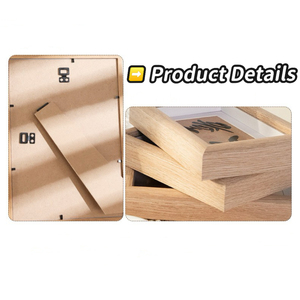 Homco thời trang Hollow khung 5/6/7/8/10 inch A4 trang trí nội thất MDF khung gỗ thiết kế gia đình MDF hình ảnh khung - Product Image 5