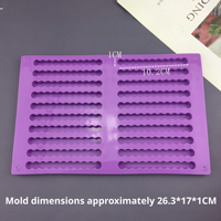 Moules en silicone flexibles pour loisirs créatifs, plâtre, cire d'aromathérapie, cuisson – Résistants à la chaleur, légers, durables, découpables