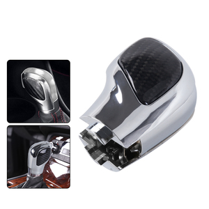 Venta al por mayor de pomo de palanca de cambios de fibra de carbono, cubierta de palanca de cambios para coche, suministro a granel para <span class=keywords><strong>Golf</strong></span> 6 7 R <span class=keywords><strong>GTI</strong></span> Passat B7 B8 CC R20 Jetta MK6 MK7 - Product Image 3