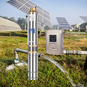 Pompe à eau solaire 125m <span class=keywords><strong>6m3</strong></span>/h 110V 1500W, pompe à eau solaire CC, pompe à eau submersible pour puits profond - Product Image 3