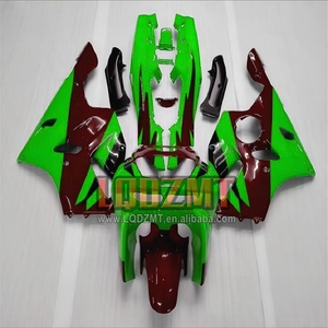 Kit de Carrocería para <span class=keywords><strong>KAWASAKI</strong></span> <span class=keywords><strong>NINJA</strong></span>, Carenado, Verde, Rojo, ZX 6R, 636, 1994, 1995, <span class=keywords><strong>1996</strong></span>, 1997, 35No.63, <span class=keywords><strong>ZX6R</strong></span>, 94, 95, 96, 97, 600CC, ZX636, - Product Image 1