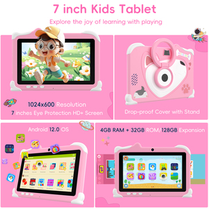 New 7 inch Android <span class=keywords><strong>Tablet</strong></span> Wifi TF Khe cắm trẻ em học tập phần mềm máy tính bảng cho trẻ em chơi game giáo dục <span class=keywords><strong>Tablet</strong></span> PC - Product Image 4