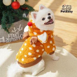 Best Verkopende Kerst Schattige Elanden-Thema Winter Buitenste Hond Kat Kleding Verkrijgbaar In Xs Tot <span class=keywords><strong>Xxl</strong></span> Maten - Product Image 4