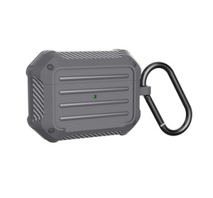Funda protectora de TPU a prueba de golpes con llavero, cubierta antigolpes anticolisión con mosquetón para Apple <span class=keywords><strong>Airpods</strong></span> de <span class=keywords><strong>3</strong></span>. ª generación, <span class=keywords><strong>2022</strong></span> - Product Image 4