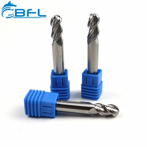 BFL Solid Carbide Ball Nose End Mill Cortadores <span class=keywords><strong>3</strong></span> Flauta Para O Processamento de Alumínio - Product Image 2