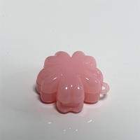 Mini étui compact mignon vide pour fard à paupières, boîte à poudre blush monocolore, logo personnalisé