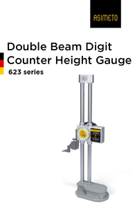 सिमेटो पोर्टेबल स्टेनलेस स्टील डबल बीम अंकों की ऊंचाई माप सटीक डिजिटल ऊंचाई गेज मूल्य - Product Image 2