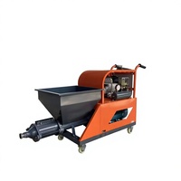 Machine à projeter du mortier de type 311 350, machine multifonctionnelle 110V pour le plâtrage du béton et le plâtrage des murs