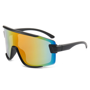 Xsy Sports Sunglasses <b>Large</b> <b>Frame</b> Polarized Pc Lens Uv400 Outdoor Cycling Glasses For Men Women - Product Image 2