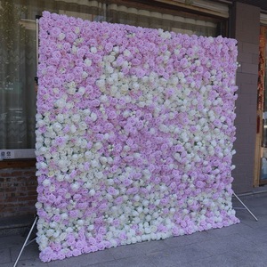 Mixed Pastel Floral <b>Wall</b> Layered <b>Flower</b> Panel Versatile For Wedding Stage Retail Store Ornament - Product Image 4