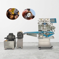 Machine automatique compacte pour la fabrication de boules de dattes énergétiques / Machine multifonctionnelle d'enrobage, de façonnage et d'agencement