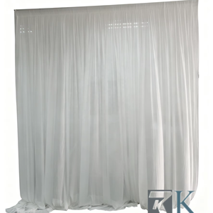 ผ้าชีฟองเนื้อดีสำหรับตกแต่งฉากหลังงานแต่งงาน งานเลี้ยง และพิธีต่างๆ - Product Image 1