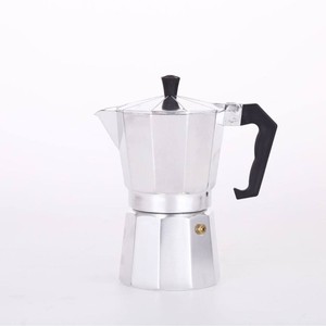 Cafetière Moka en aluminium pour cuisinière, avec poignée en bois, pour la maison, la cuisine et le camping - Product Image 6