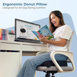 Phục hồi cao Bộ nhớ bọt Donut đệm cho ghế văn phòng xương đuôi Pain Relief sciatica Coccyx hỗ trợ - Product Image 3