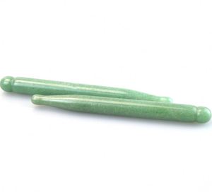 En çok satan yeşil aventurin guacupuncture akupunktur noktası kalem doğal yeşim kafa göz yüz masajı sopa Gua Sha değnek akupunktur tedavisi için - Product Image 3