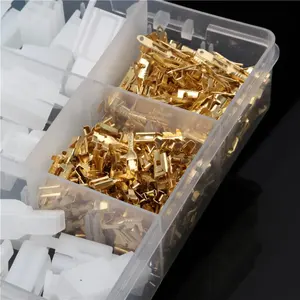 380 ชิ้น 40 ชุด ขั้วต่อสายไฟรถยนต์ 2.8 มม. 2/<span class=keywords><strong>3</strong></span>/4/6 ขา ตัวผู้ ตัวเมีย สำหรับสายไฟ 2.8  ปลั๊กขั้วต่อสายเคเบิล สำหรับรถจักรยานยนต์ รถจักรยานไฟฟ้า รถยนต์ - Product Image 5