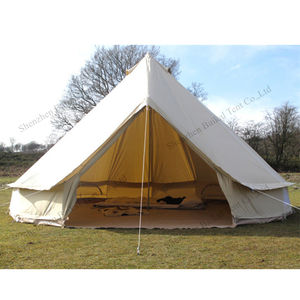 Tiendas de Campaña de Lona de Algodón Tipo Bell Tent de Piedra Arenisca Sahara para Hoteles Turísticos en Venta - Product Image 3