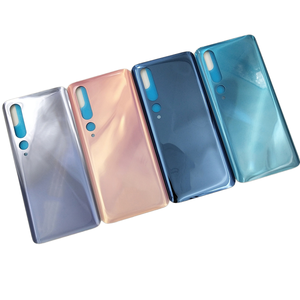 Custodia di ricambio per coperchio posteriore in vetro per Xiaomi Mi 10 Pro 5G coperchio per batteria per sportello posteriore Mi 10 <span class=keywords><strong>Mi10</strong></span> 5G pannello posteriore posteriore - Product Image 1