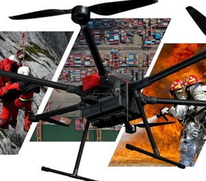 Drone professionnel multi-usage - Caméra 8K/4K, charge utile de 10 kg : Fumigation agricole et lutte contre les incendies - Product Image 1