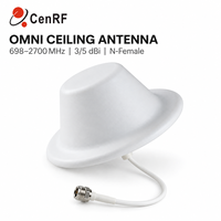 Antenne de plafond CenRF Omni DAS 698-2700MHz 3/5dBi WiFi/LTE RF extérieure