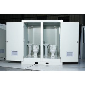 Baño Portátil Prefabricado Móvil, Moderno, para Exteriores, Público, con Paneles Sándwich, Fácil Instalación, para Apartamentos y Hospitales - Product Image 1