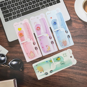ชุดหวีผมน่ารักคาวาอิ 2 ชิ้น หวีผลไม้สีแดง - Product Image 1