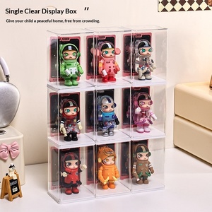 Armário Expositor para Blind Boxes e Bonecas de Bolha, Portátil, Multi-camadas, Transparente, à Prova de Poeira, em Plástico PS, para Decoração Doméstica - Product Image 3