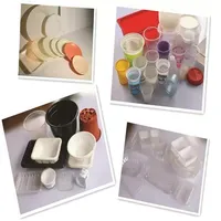 SINOPLAST Nouveau produit 2024 Utilisation automatique et machine de fabrication de gobelets à jeter machines de thermoformage plastique