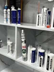 Adhésif de mastic en silicone polymère Super MS 600ml colle blanche pour tuile de construction <span class=keywords><strong>et</strong></span> toit à base de résine dure facile à utiliser - Product Image 5