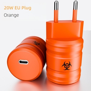 Cargadores de Teléfono Inteligente con Certificación CE ROSH, Tipo C, Gan Pd 20W, Carga Rápida Superfuerte, Enchufe de Pared, Cargador Rápido - Product Image 1