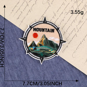 Parches con forma de montaña de fuego para planchar, accesorios de <span class=keywords><strong>ropa</strong></span>, nuevos diseños - Product Image 4