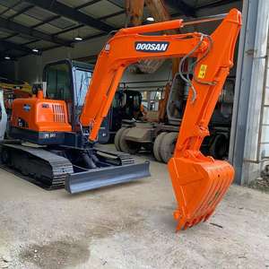 Doosan รถขุดตีนตะขาบขนาดเล็กมือสอง DX55 DX60 DX70ในสภาพดีสำหรับวิศวกรรมและการก่อสร้างเซี่ยงไฮ้ - Product Image 1