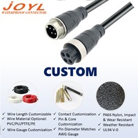 Connecteur de câble circulaire aéronautique JOYL GX16 pour instruments industriels, capteurs, équipements d'automatisation, communication et dispositifs médicaux