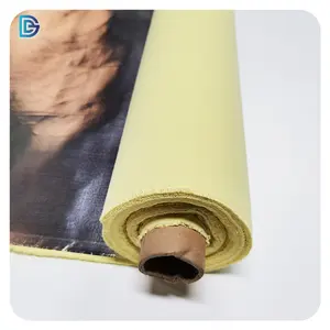 Alüminyum folyo kaplı dokuma kumaş ısıya dayanıklı dokuma kevlar aramid kumaş karbon aramid fiber hibrid kumaş bez 3k karbon