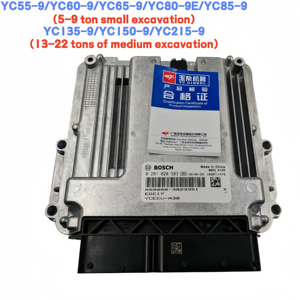 Carte électronique d'origine <span class=keywords><strong>Bosch</strong></span> pour excavatrice Yuchai, calculateur moteur 0281020503 0281020076 0281020316 0281020591 0281020659 801-0103000 - Product Image 1